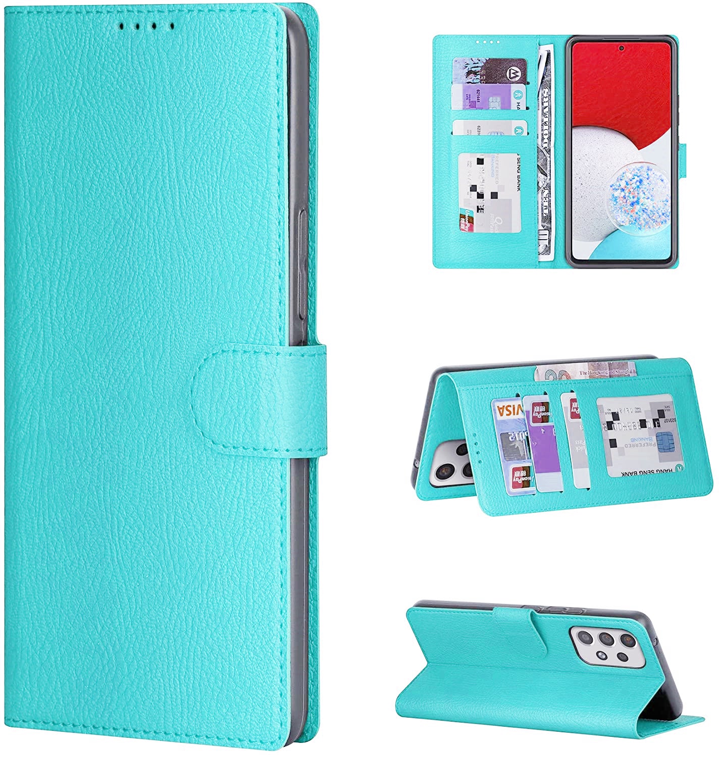 Leather Folio Wallet Case for Samsung Galaxy A53 5G Leather Folio Wallet Case for Samsung Galaxy A53 5G